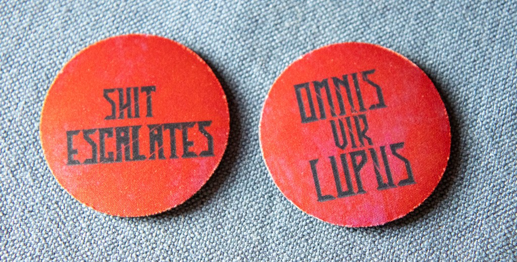 Dark Age Car Coaster Set