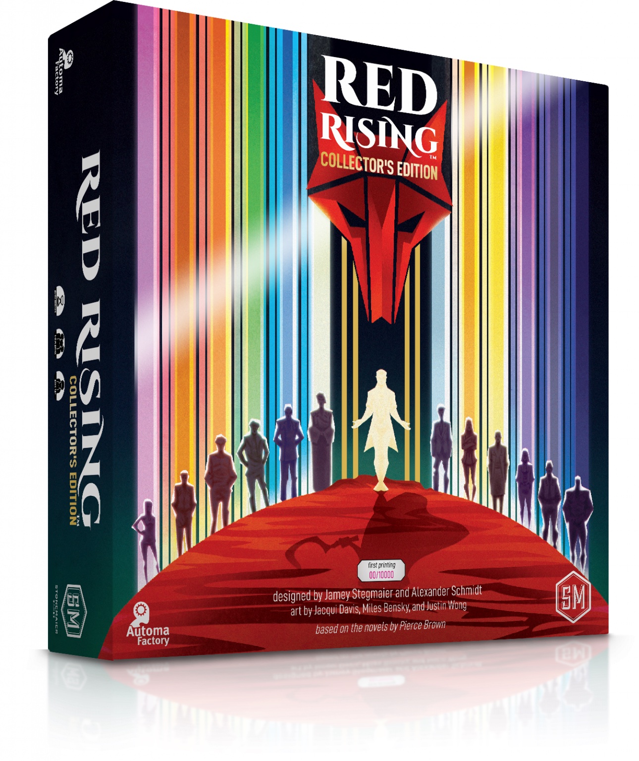 The Red Rising Board Game: Take A Look At Two Of The Character Cards ...